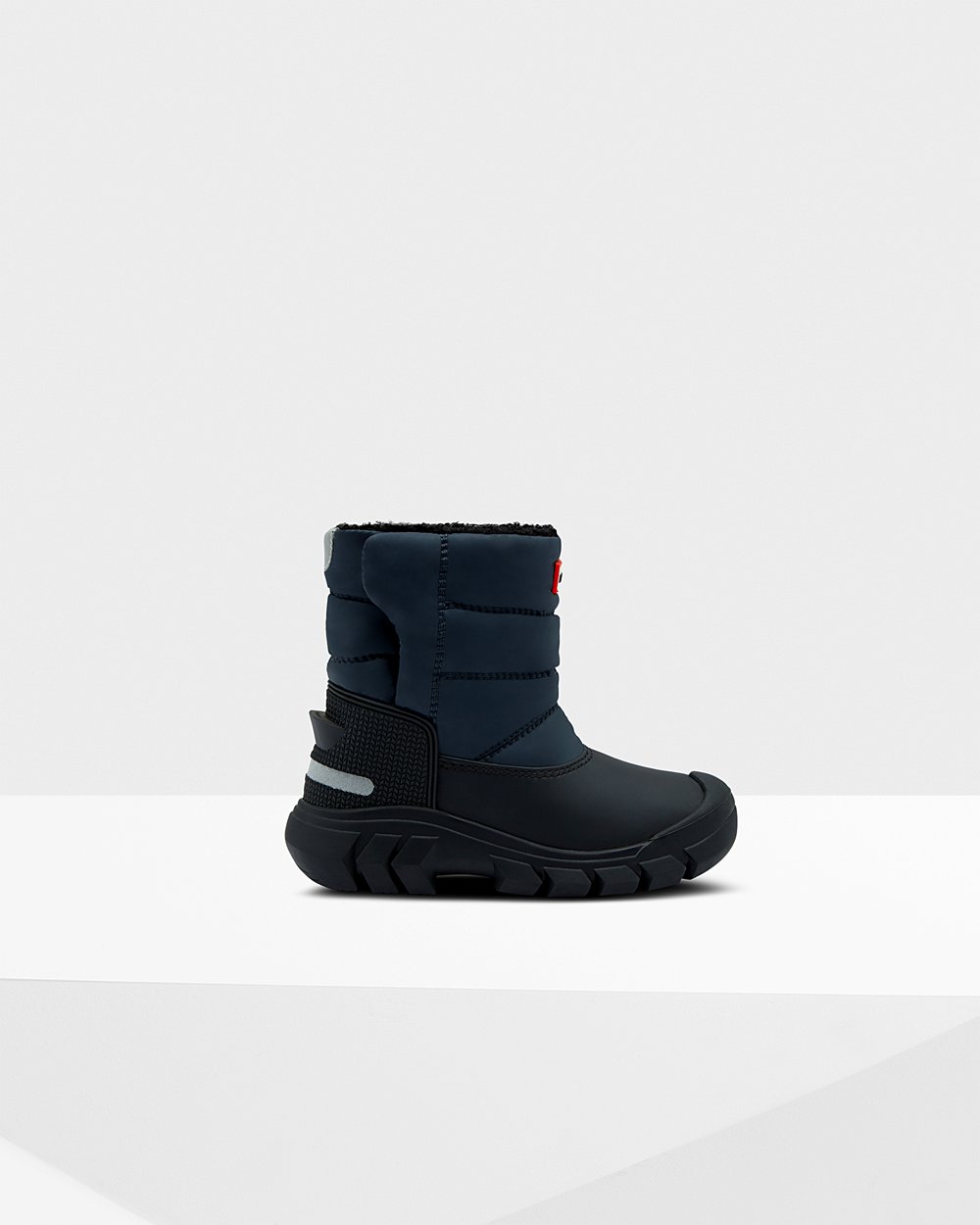 Botas De Neve Hunter Criança Azul Marinho/Pretas - Original Little Insulated - 40JOQBLYN